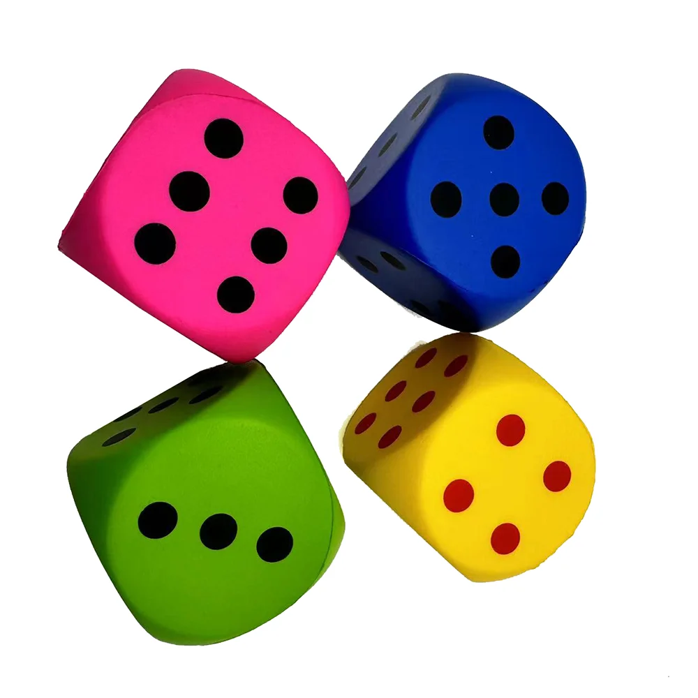 OEM Factory Wholesale Fidget Cubes Stress Reliever Sensory Autism Toys Family Conversation Cube 6 Sided Foam Dice Fidget Toys