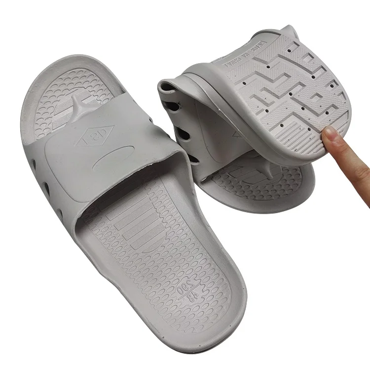 ESD Terlik Cleanroom Foam SPU Anti static Shoes Sandals Antistatic Manufacturer ESD Slipper