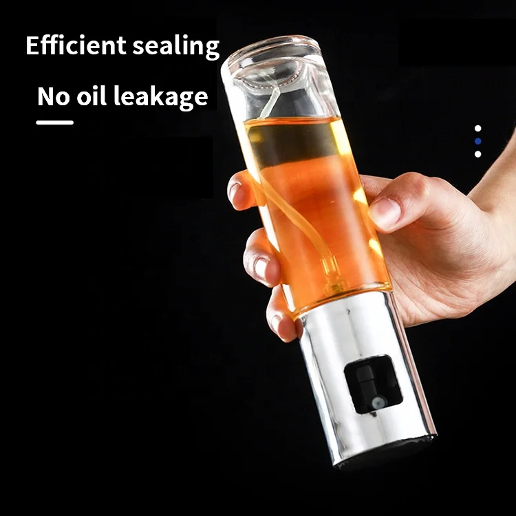 OEM&ODM Factory Price 100ML Kitchen Baking Gadgets Versatile Glass Olive Oil Spray Bottle Oil Sprayer Mister for Cooking