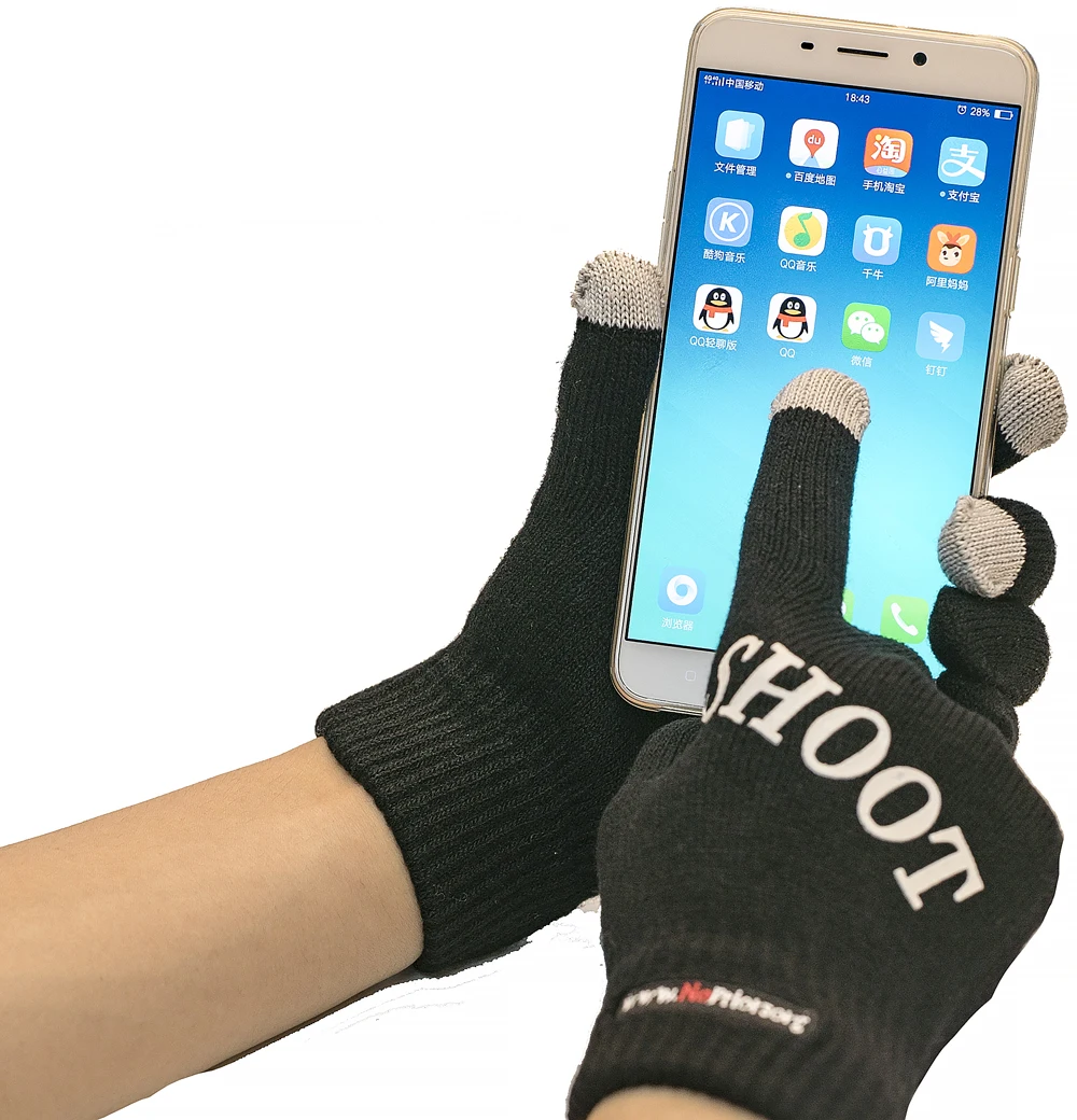 Cheap Men Winter Thermal Gloves Warm Winter Gloves Touch Screen for Women