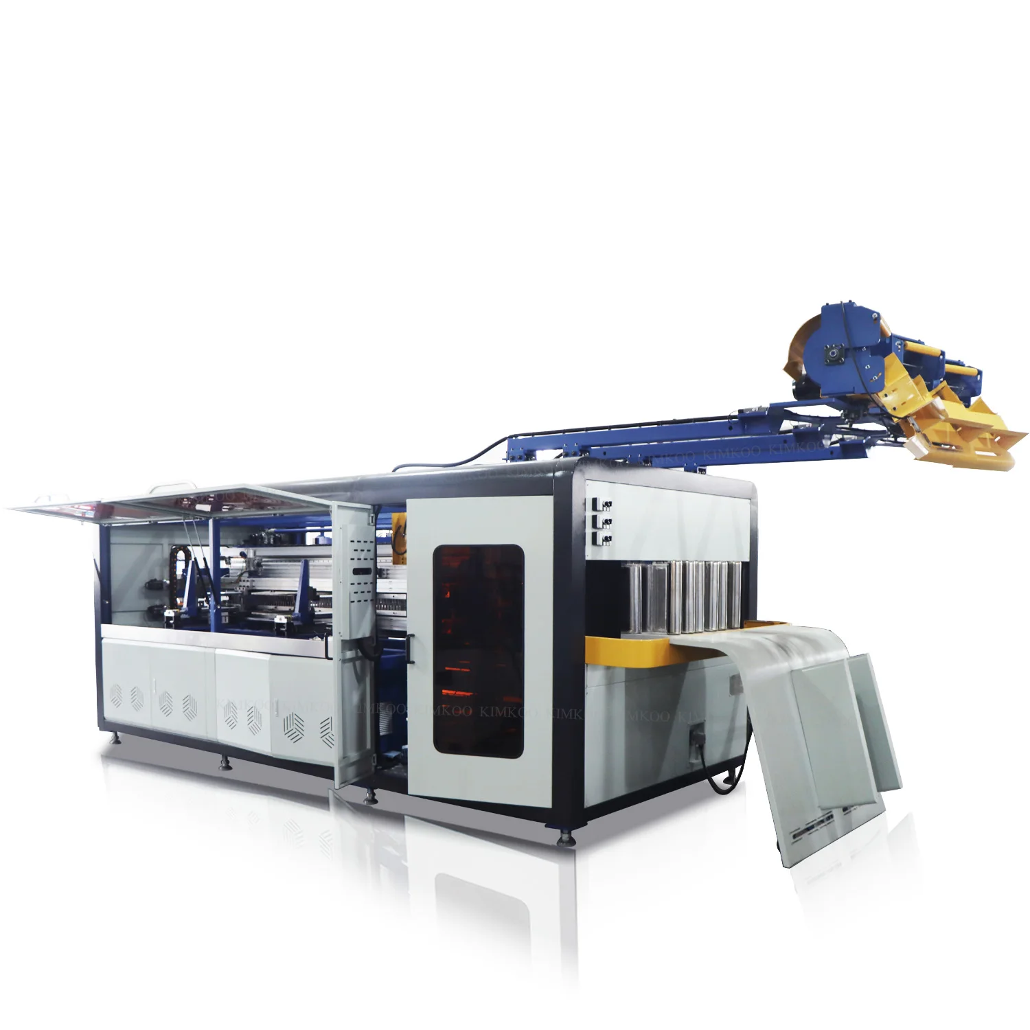 JK-AS3 Automatic Assembly Line Mattress Pocket Spring Glue Machine