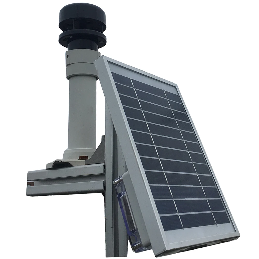 Нулевой расход на солнечных батареях ультразвуковой Анемометр RS232 RS485 SDI-12