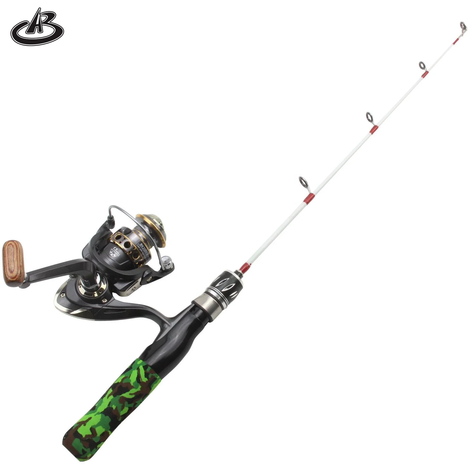 Customized OEM ODM Fishing Rod Ice 58CM Fishing Rod and Reel Combo Mini Ice Winter Fishing Rod