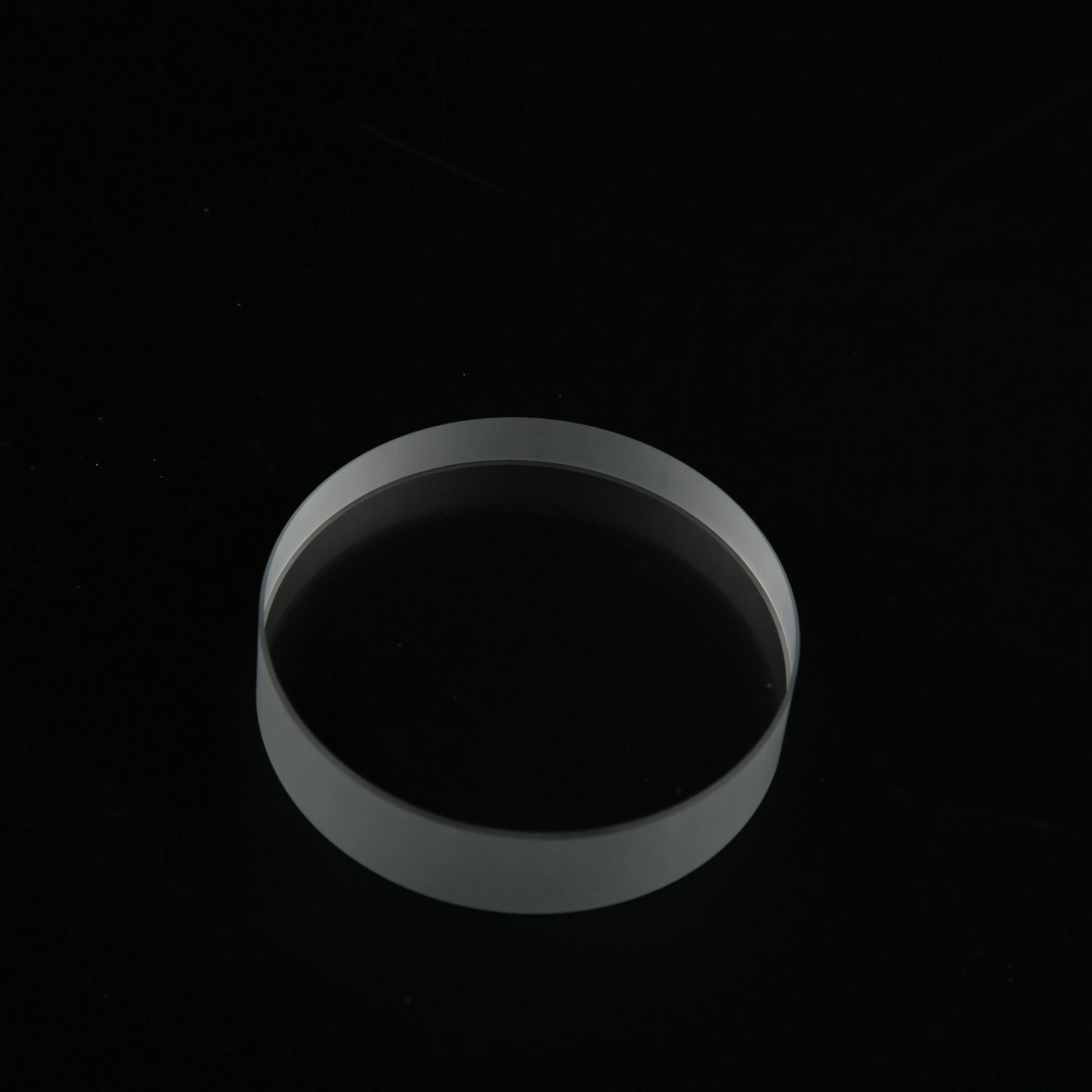 Round transparent  high borosilicate glass disc