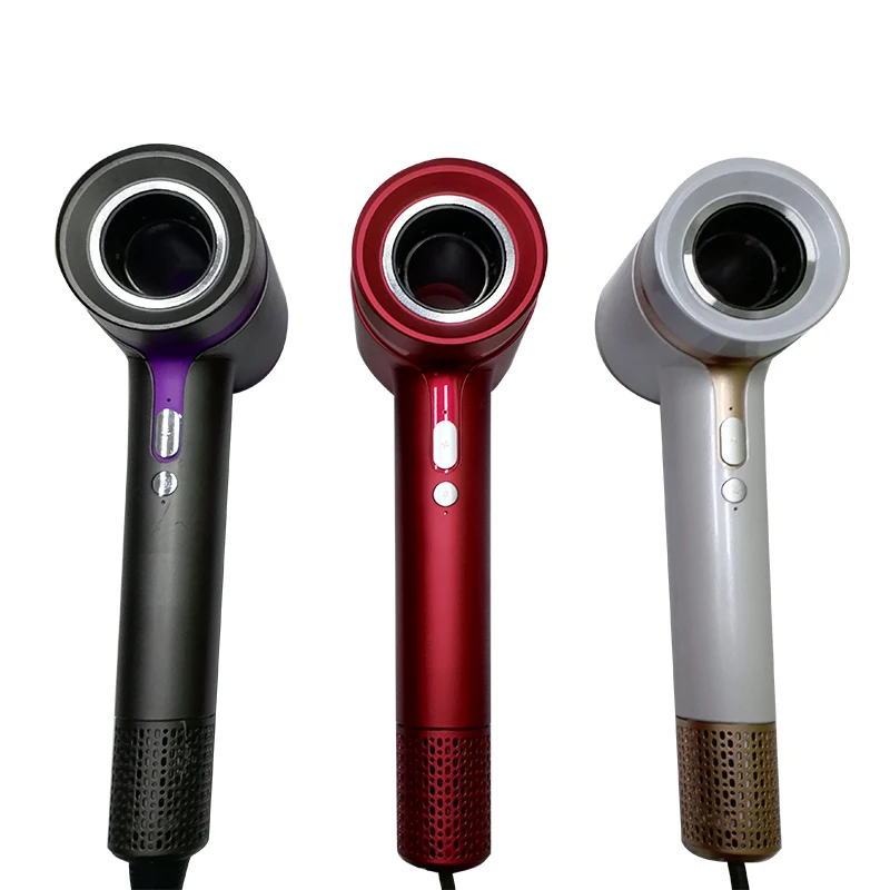 LDY New Professional High-speed Hair Dryer Blow Dryer Electric Metal Ionic CN;GUA with Guiding Lights Negative Ion Portable Home