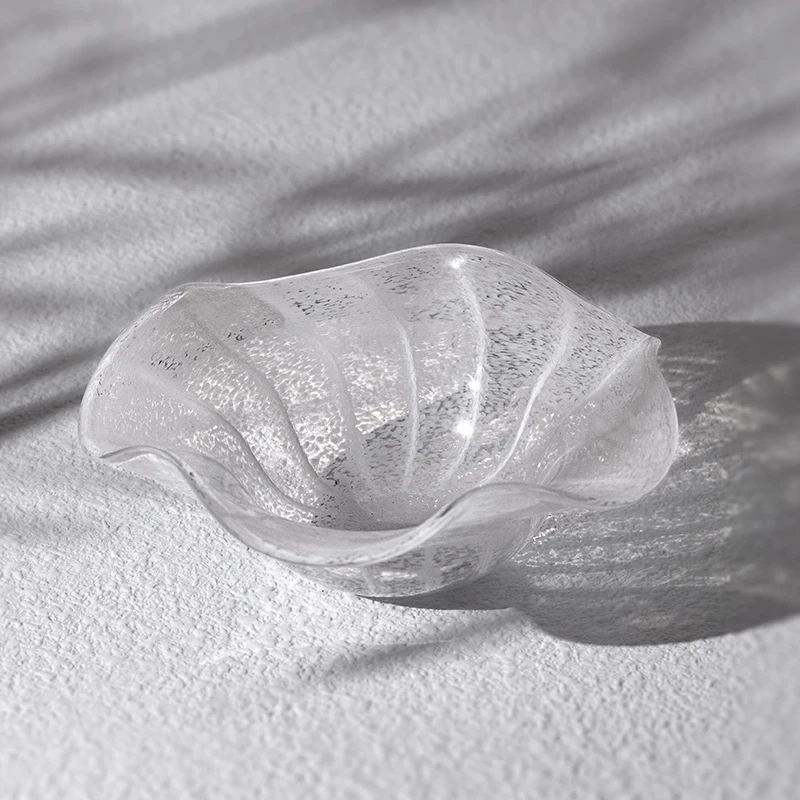 Entry lux glass candies tray set glass candy tray candy trays For Home And Hotel