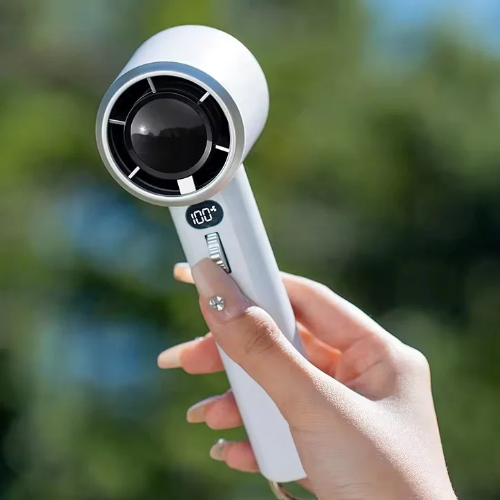 2024 factory hot sales outdoor rechargeable personal mini portable fan handheld summer cooling pocket fan for students