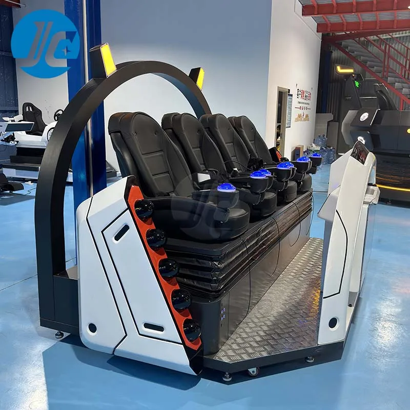 New Arrival UFO VR Simulator VR Gaming Roller Coaster Machine Flying Simulator 9D Cinema