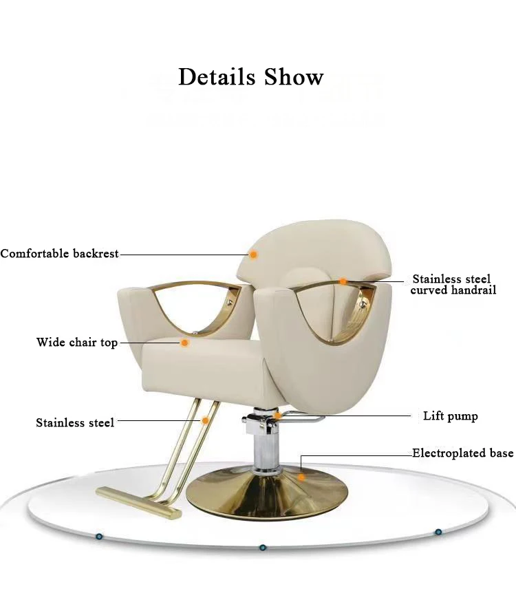 Durable Beauty Best Hair Salon Sillas De Peluqueria For Sale Wholesale Salon Professional Chiars In Barbershop