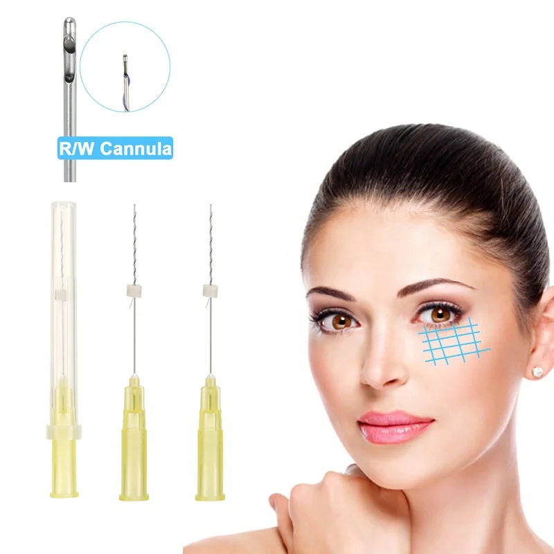 Yastrid med spa 30g 38mm blunt cannula eye mono twist pdo thread meso threads pdo eyebrow lift