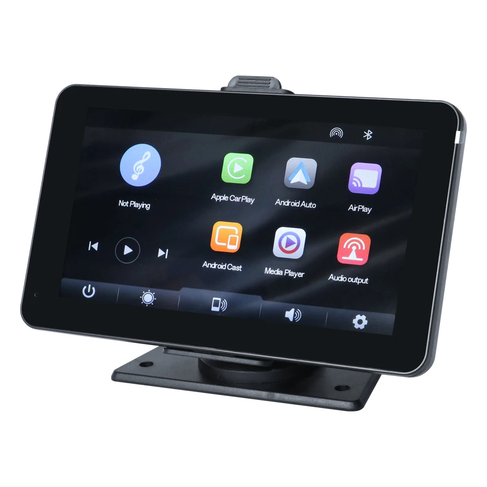 Custom Auto Wireless mirror link Carplay GPS BT Multimedia 7 Inch Car Audio Video Player Touch Screen