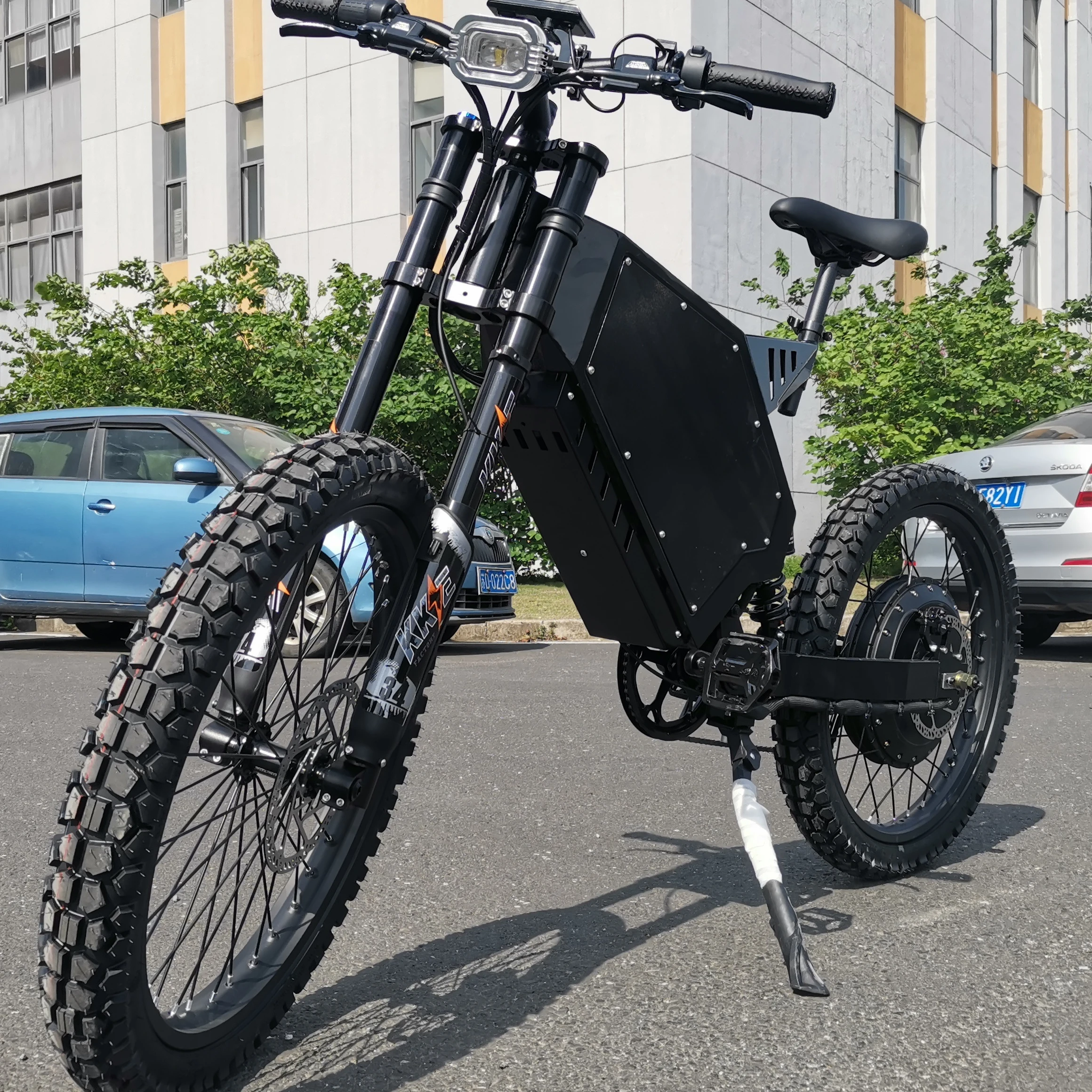 US Stock 2000W-15000W Electric Dirt Bike 30ah-70ah Battery Latest Design 72V Electric Bicycle electric road bike