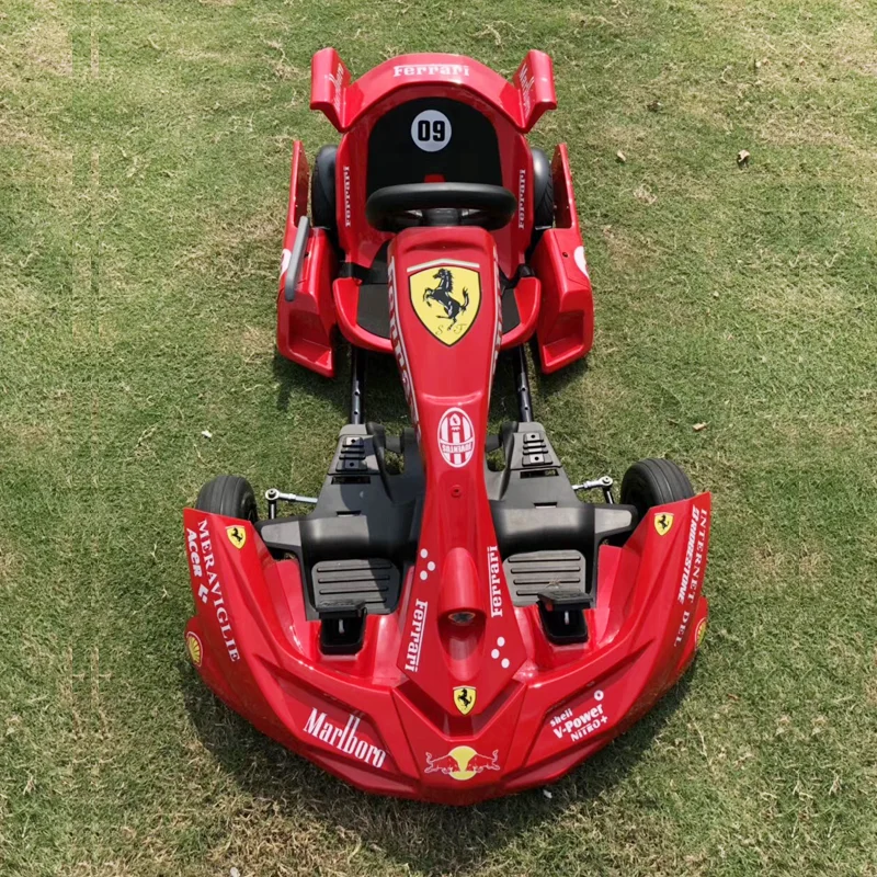 off road 10 inch electric go kart dual motor go karting with replaceable battery 54v