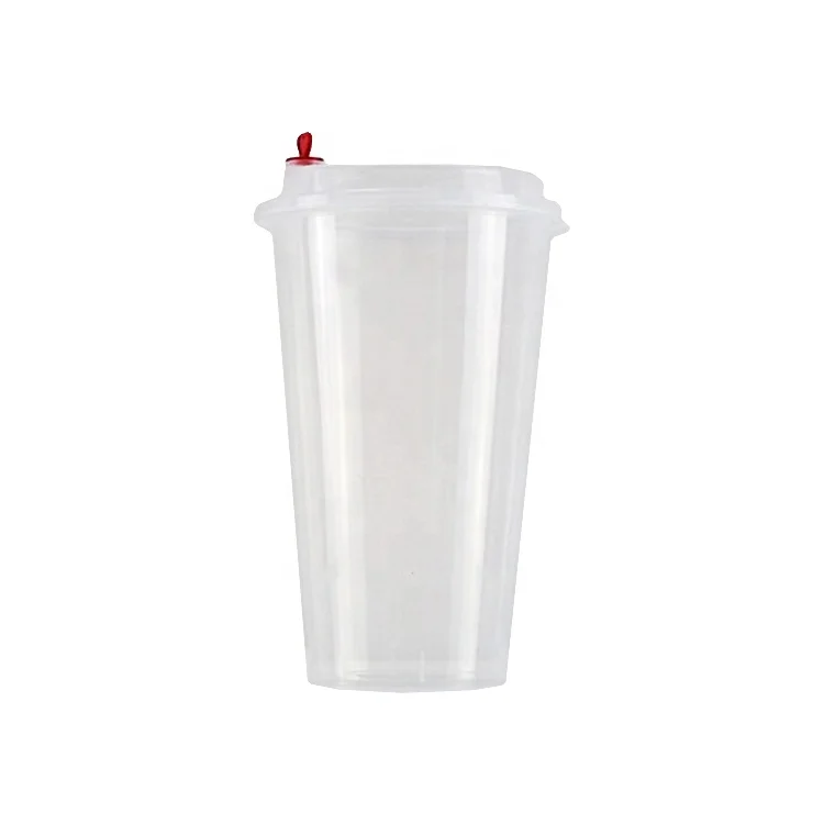 Custom clear drink water use coffee container high grade disposable pp plastic cup