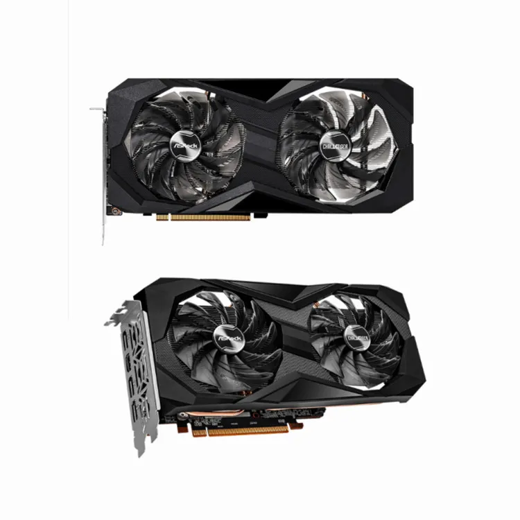 2021 NEW ASROCK AMD Radeon RX6600 Challenger D 8GB GDDR6 128bit Graphics Card 6600