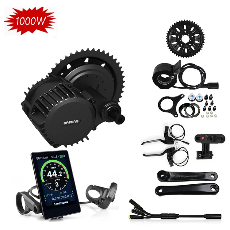 США ЕС склад Bafang bbshd Электрический велосипед Средний привод 1000 Вт мотор комплект Байк, способный преодолевать Броды, фара для электровелосипеда в транспортном средстве conversion kit для велосипеда