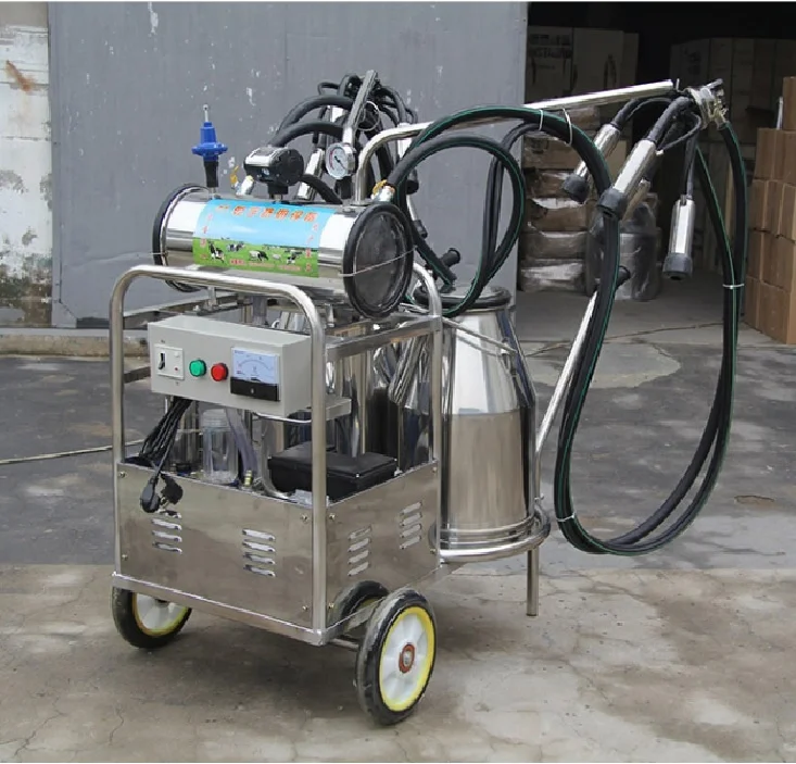 Sheep Milking  Machine Portable  with  2 tank