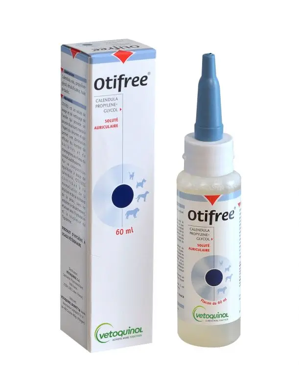 Otifree Ear Clean Solution  For Dog and Cat 60ml