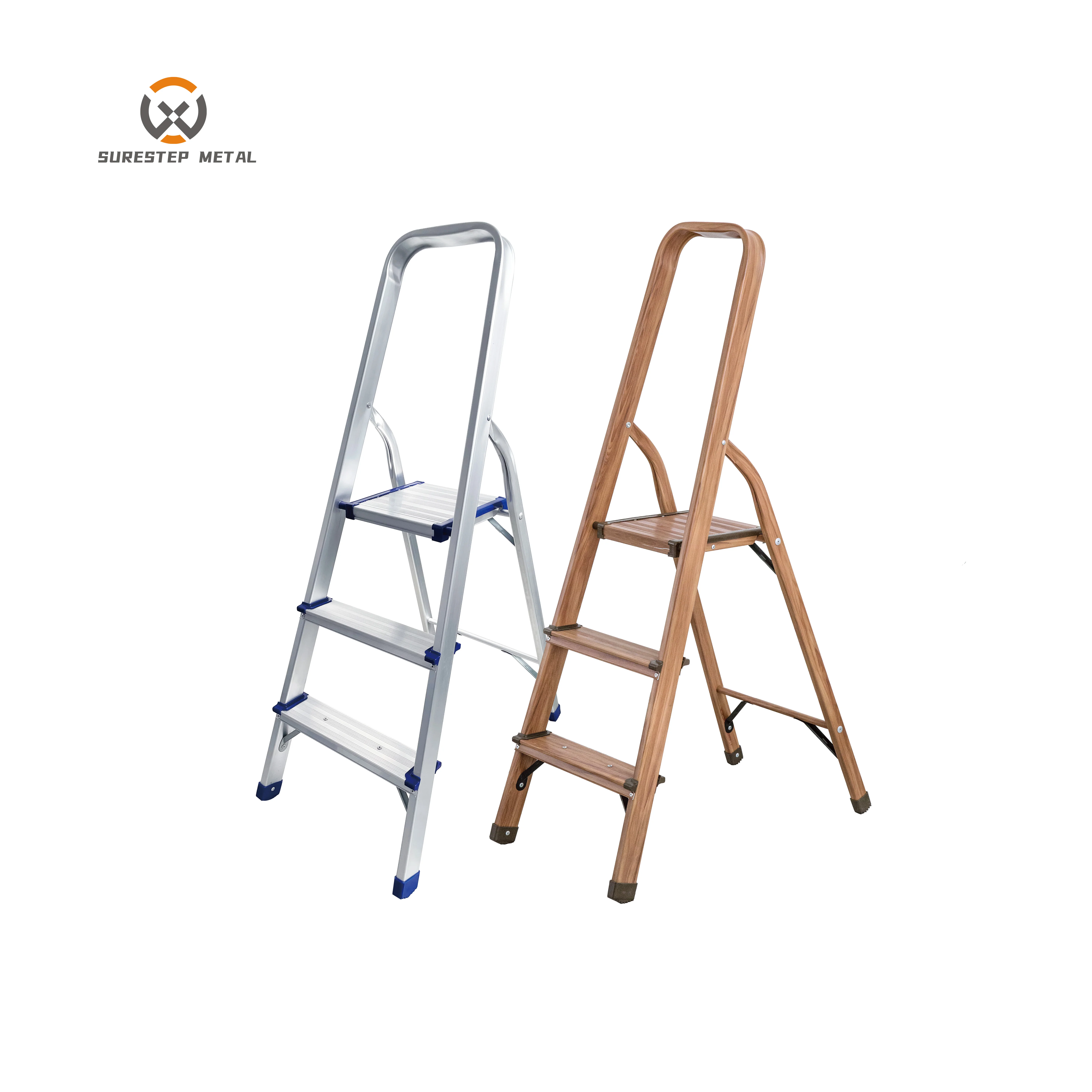 Tripod Ladder Aluminum Household Step Lightweight Garden Ladder Folding ladder