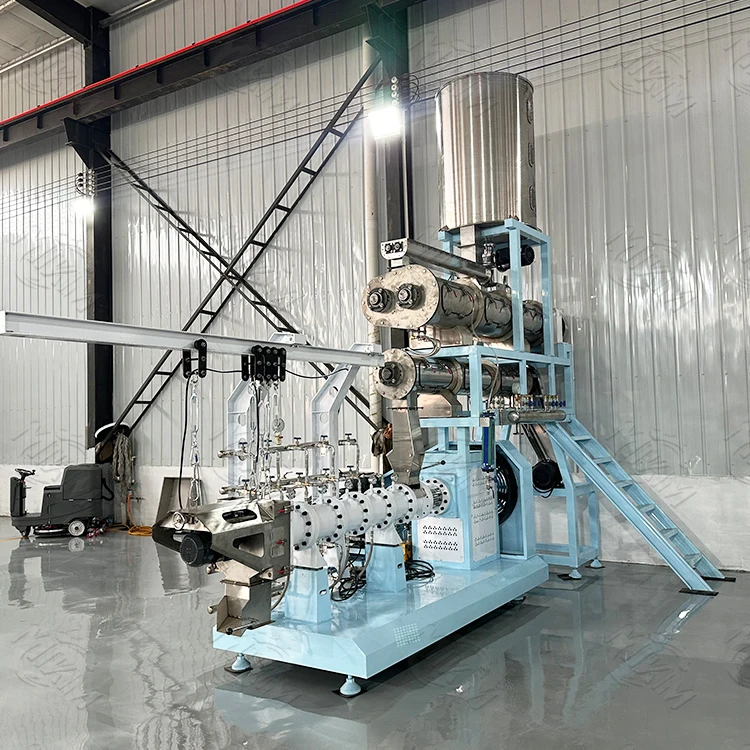 Automatic Manufacture Extruder line For Pet Food Production Cats Dogs feed Wet Dog Food Extrud Machine Price