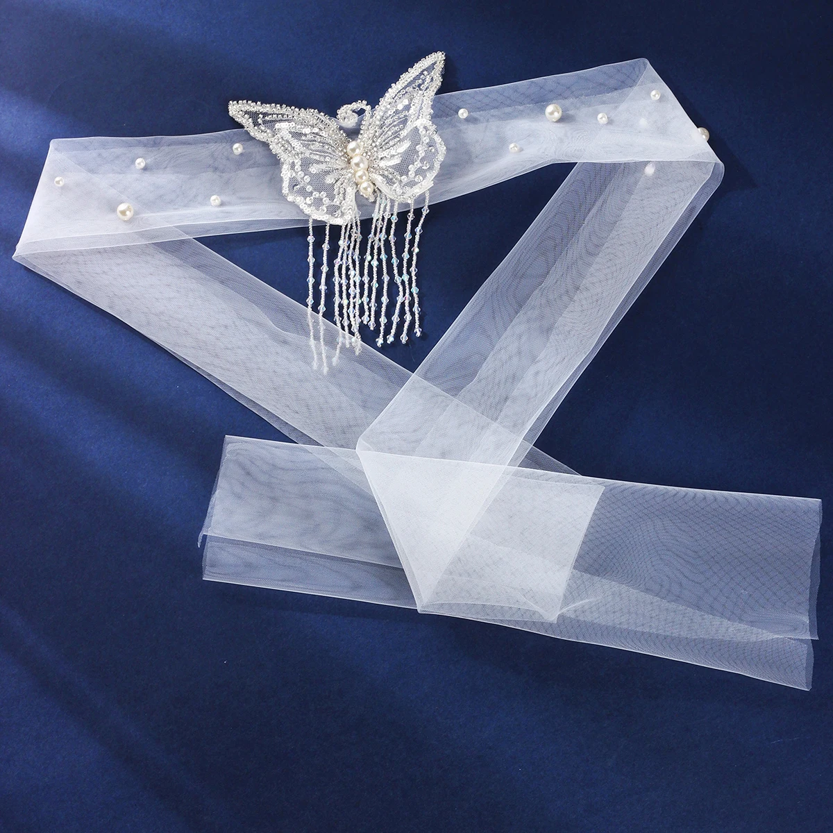 Handmade Custom luxury crystal waist belt wedding flower rhinestone applique belt Wedding Bridal Dress Accessories