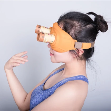 
Chinese traditional eye moxibustion box auxiliary stand personal moxibustion home eye embalming moxa hot eye massage appliances 