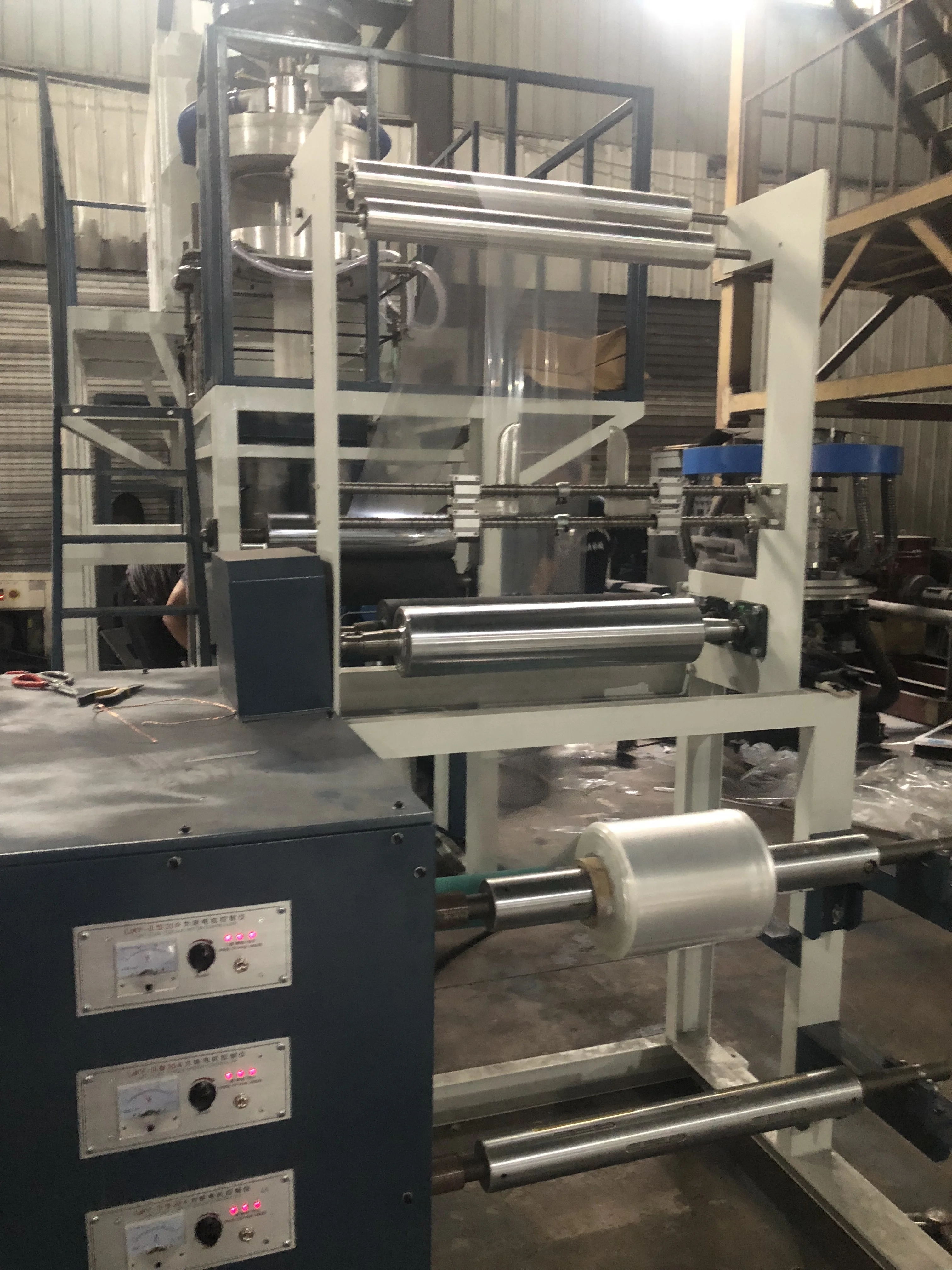 500 мм полипропиленовая пленка pp машины выдувной Плены машина полипропиленовые пленки дуя машина