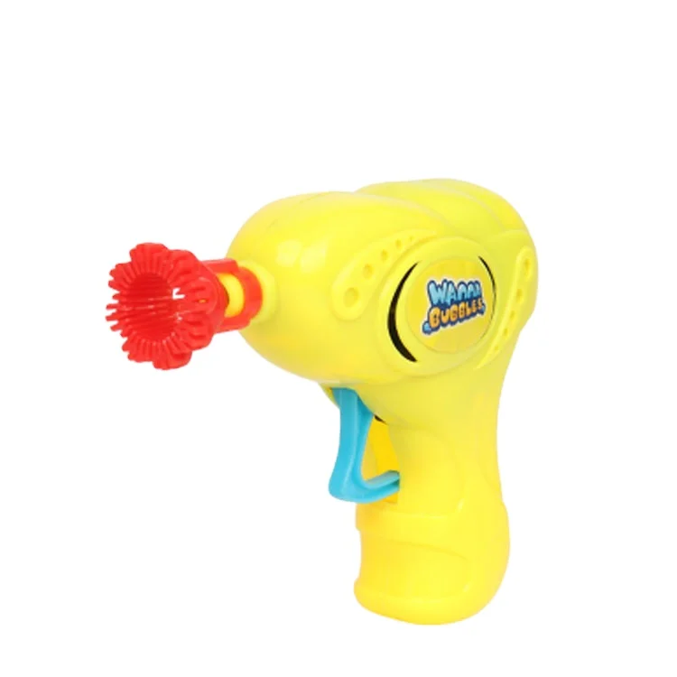 Custom plastic baby toy bubble gun dip & blow soap water manual bubbles shooter pistola de burbujas toys for kids