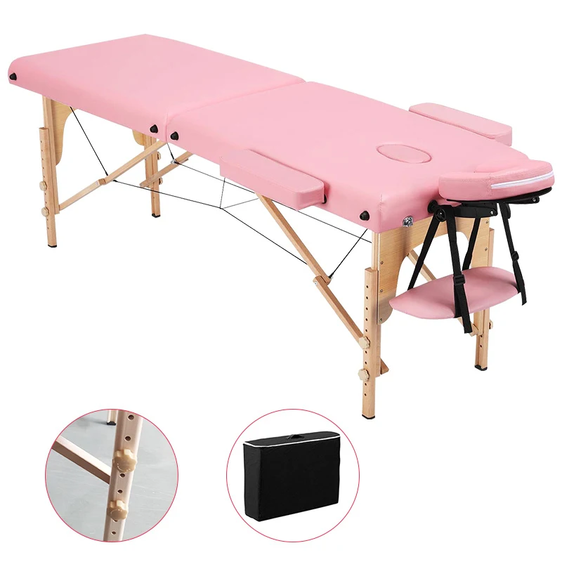 Facial Beauty Body Price Lifetime Folding Salon Spa Wooden With Cabinets Water Massage Bed Table For Beauty Skin Care Center
