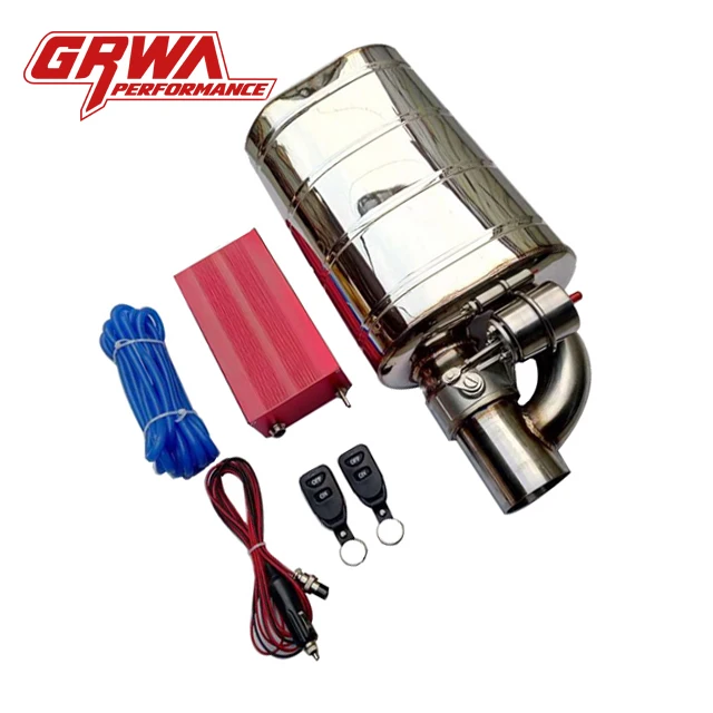 New Style Car Exhaust Muffler with Electronic Remote Control valve