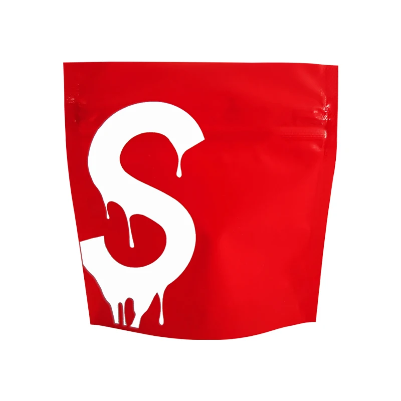 Custom Printed Candy Heart Different 3.5g edibles smell proof Irregular Special Plastic Die Cut Custom Shaped Mylar Bags