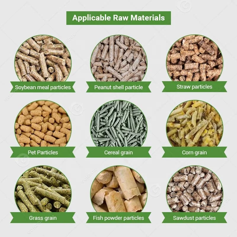 Ring Mold Granulator 1mm Sheep Pig Feed Processing Pellet Production Maker Machine for Make Grass Feed