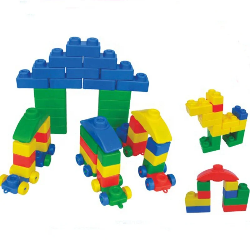 Non-toxic sunny multivariant construction toys for children