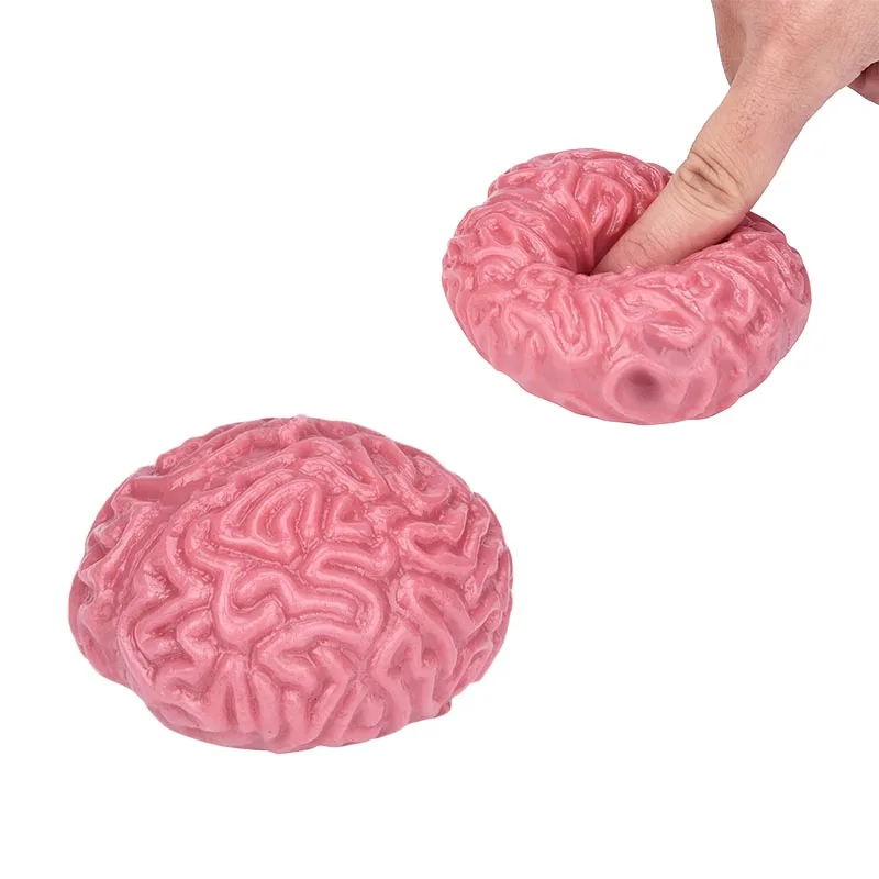 Soft Anti Stress Balls Toys Outdoor Activities Entertainment Children Dog Brain shape AntiStress Ball Kids Toy
