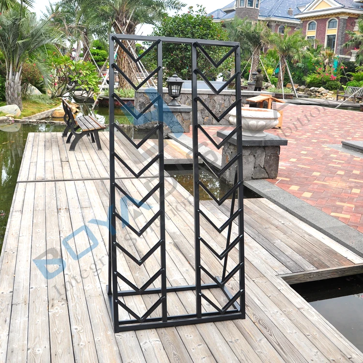 Finely Processed Display Stand For Ceramic Tile Mosaic Sample Waterfall Type Display Rack For 60*60cm Size Tiles