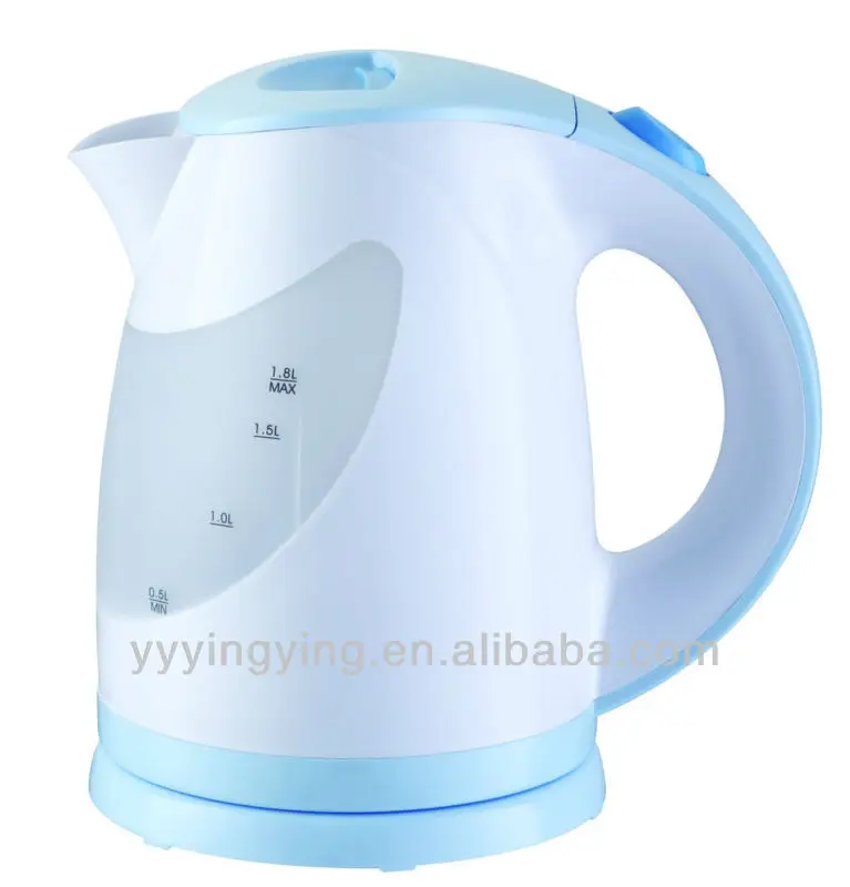 1.8L 2200W fast boiling cordless Cheap Plastic Electric Water Kettle