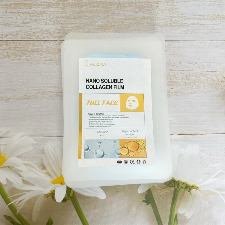 New Popular Water Soluble Collagen Film Mist Kit Water Soluble Eye & Facial Masks Anti-aging Firming Skin Care Collagen Mask