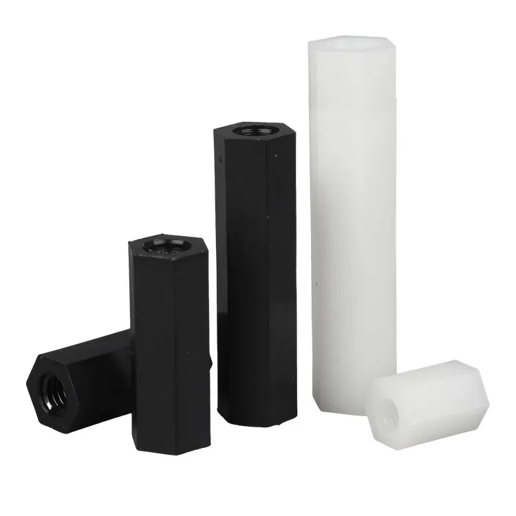 M2 M2.5 M3 M4 M5 M6 Black/White Nylon Hex Standoff Spacer female Hex Nylon Standoff Spacer