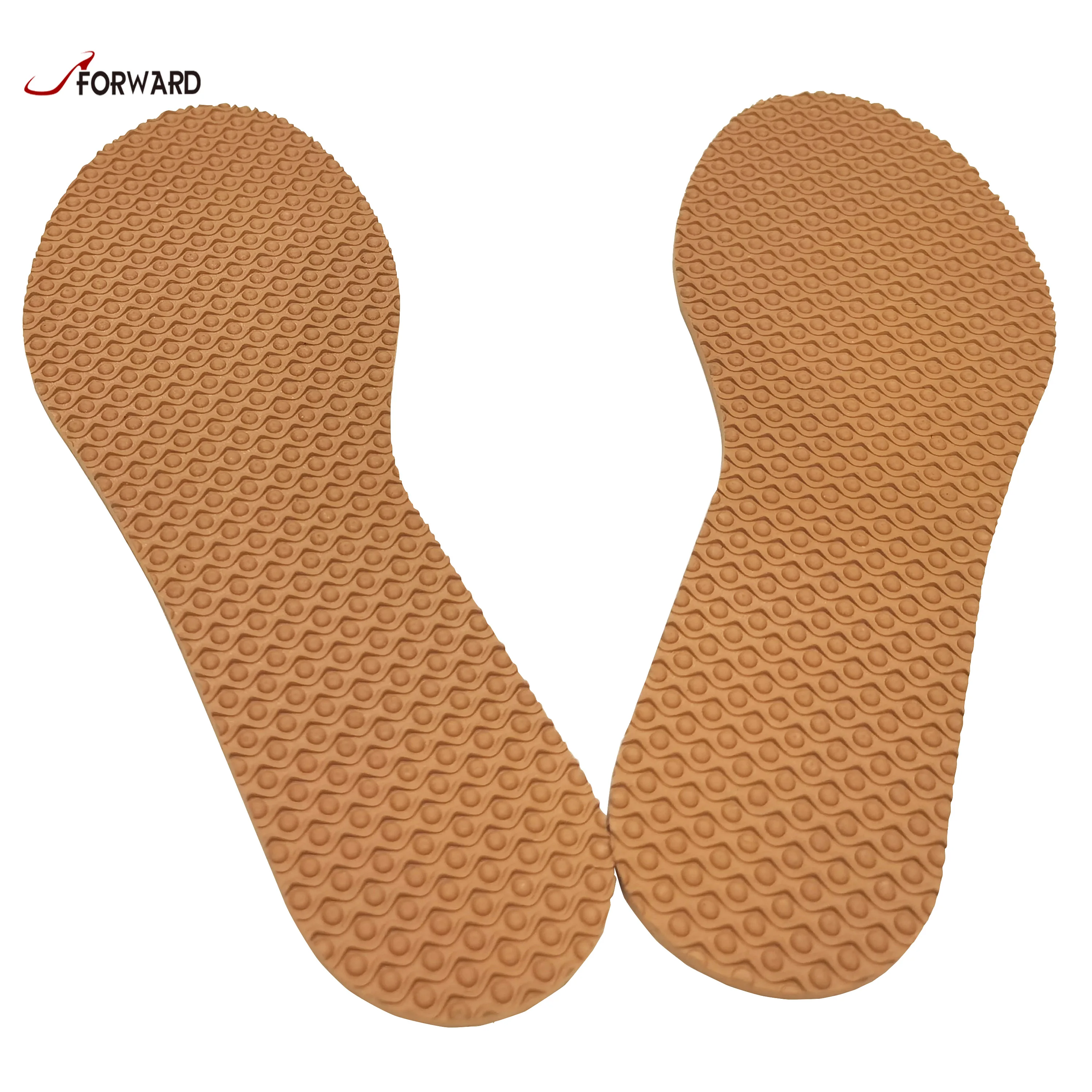 Factory direct price soling anti slip wave with dots good abrasion wear-resistant rubber sheets for shoe soles