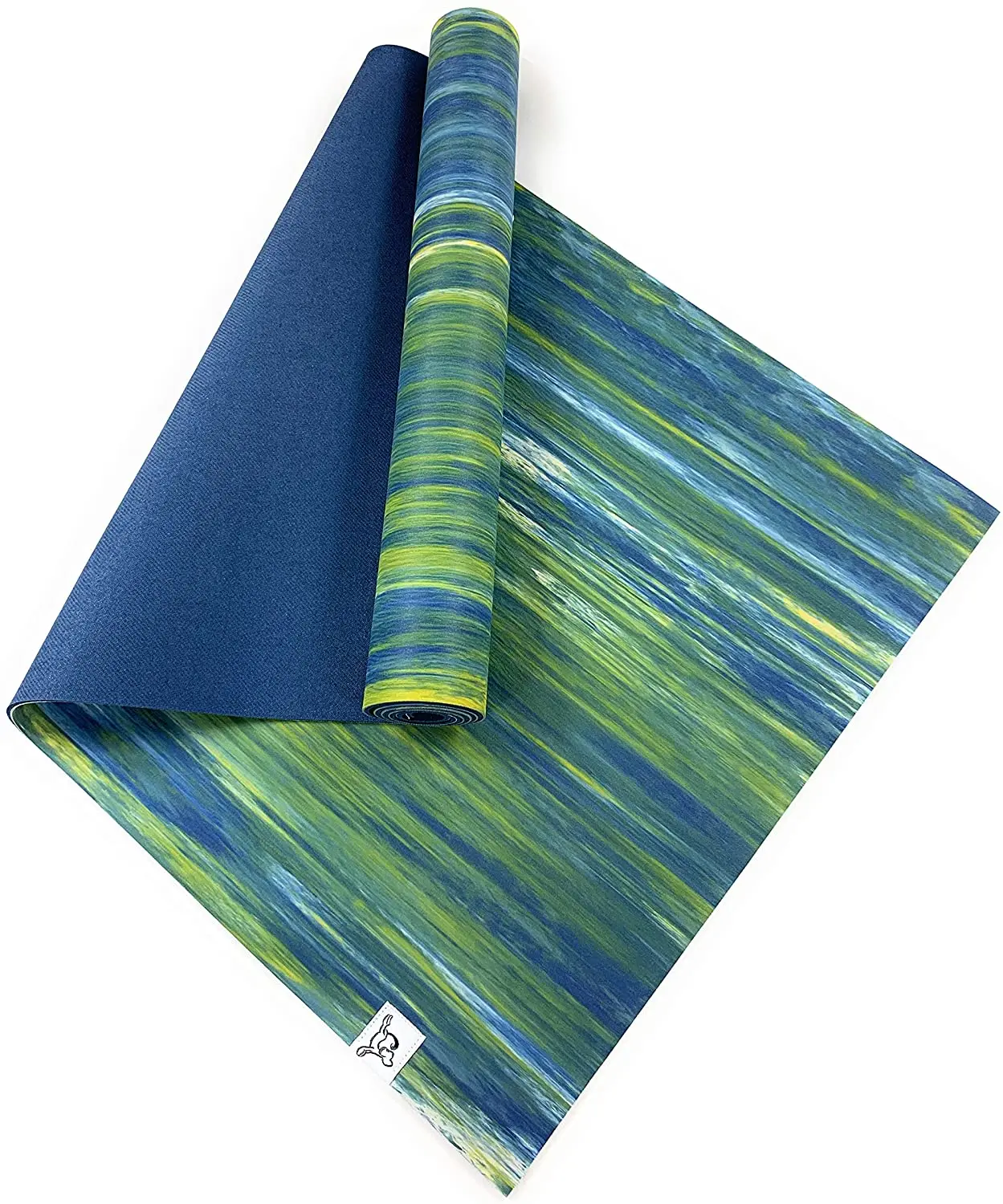 Private Label Eco Friendly 100% Natural Rubber Custom Design Pu Yoga Mat For Wholesale