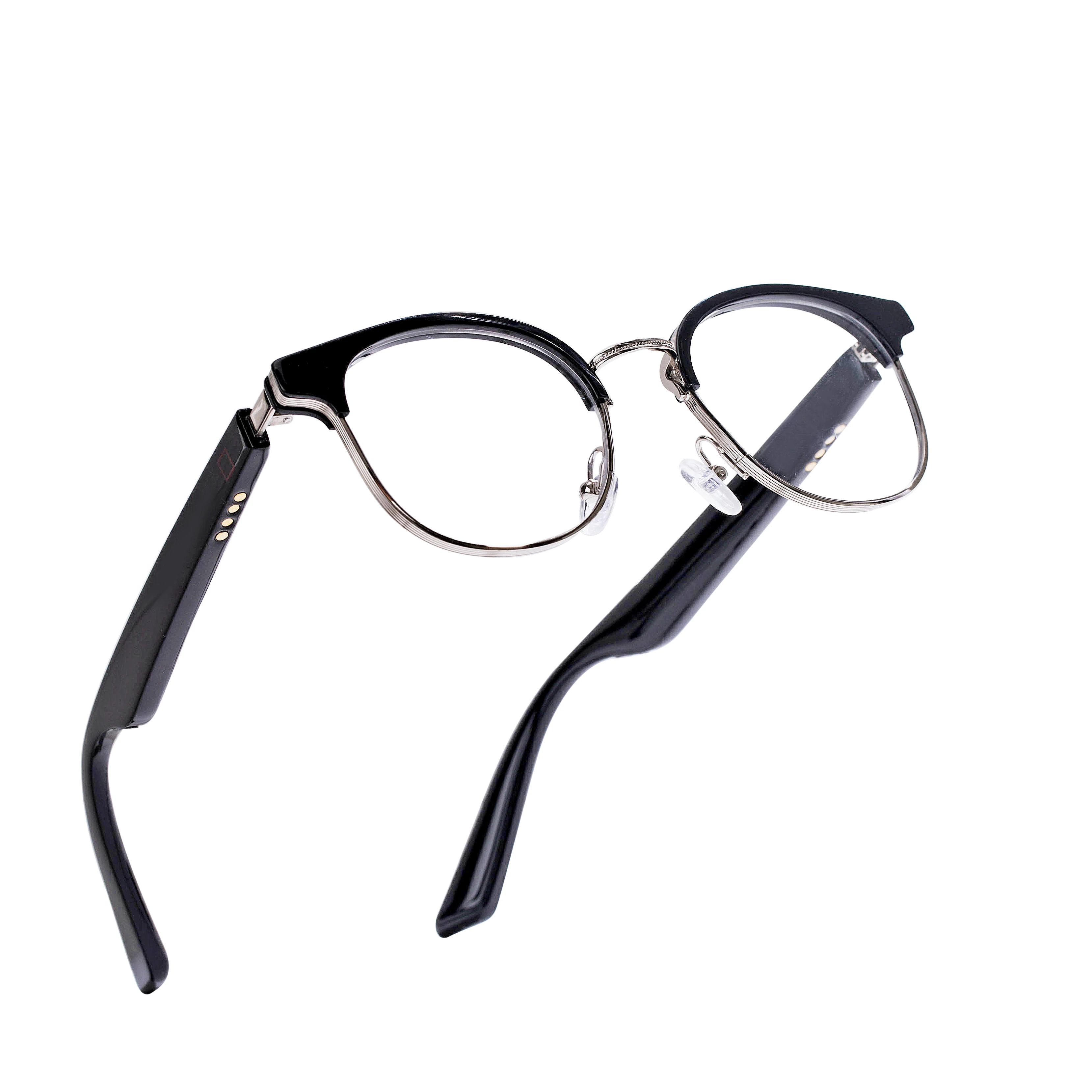 Super quality semi metal frame Newest 2021 Safety Smart Audio Headset Anti Blue Light Blocking Glasses for men and women