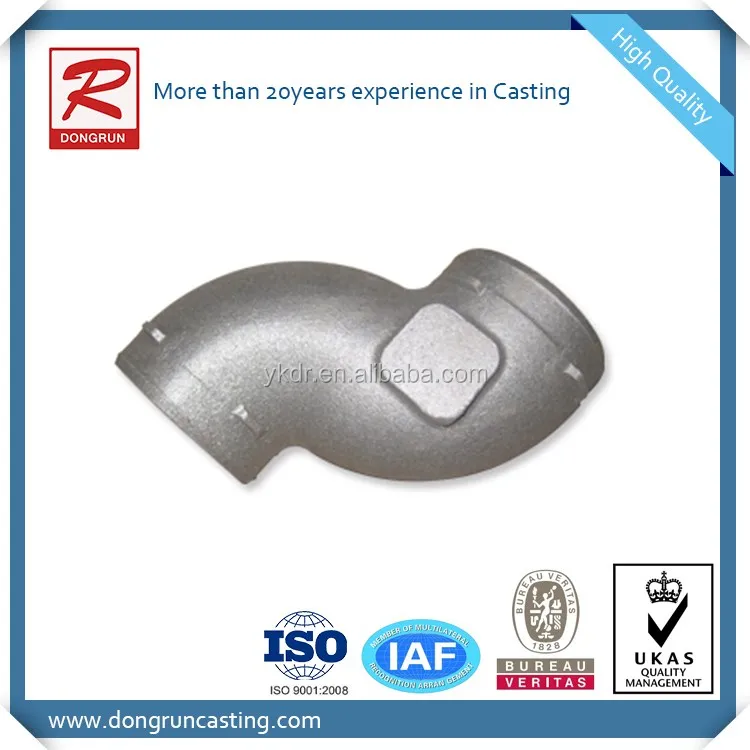 China custom design aluminum castings intake manifold by gravity casting