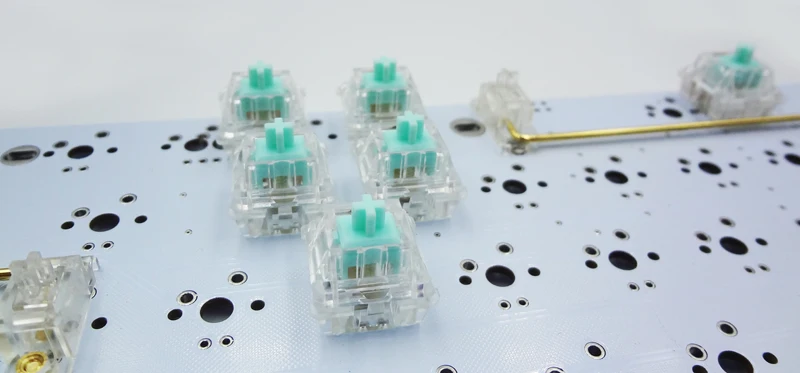 Quality Linear Switch Lubed Mechanical Keyboard Switches with 67g Bottom out Spring force