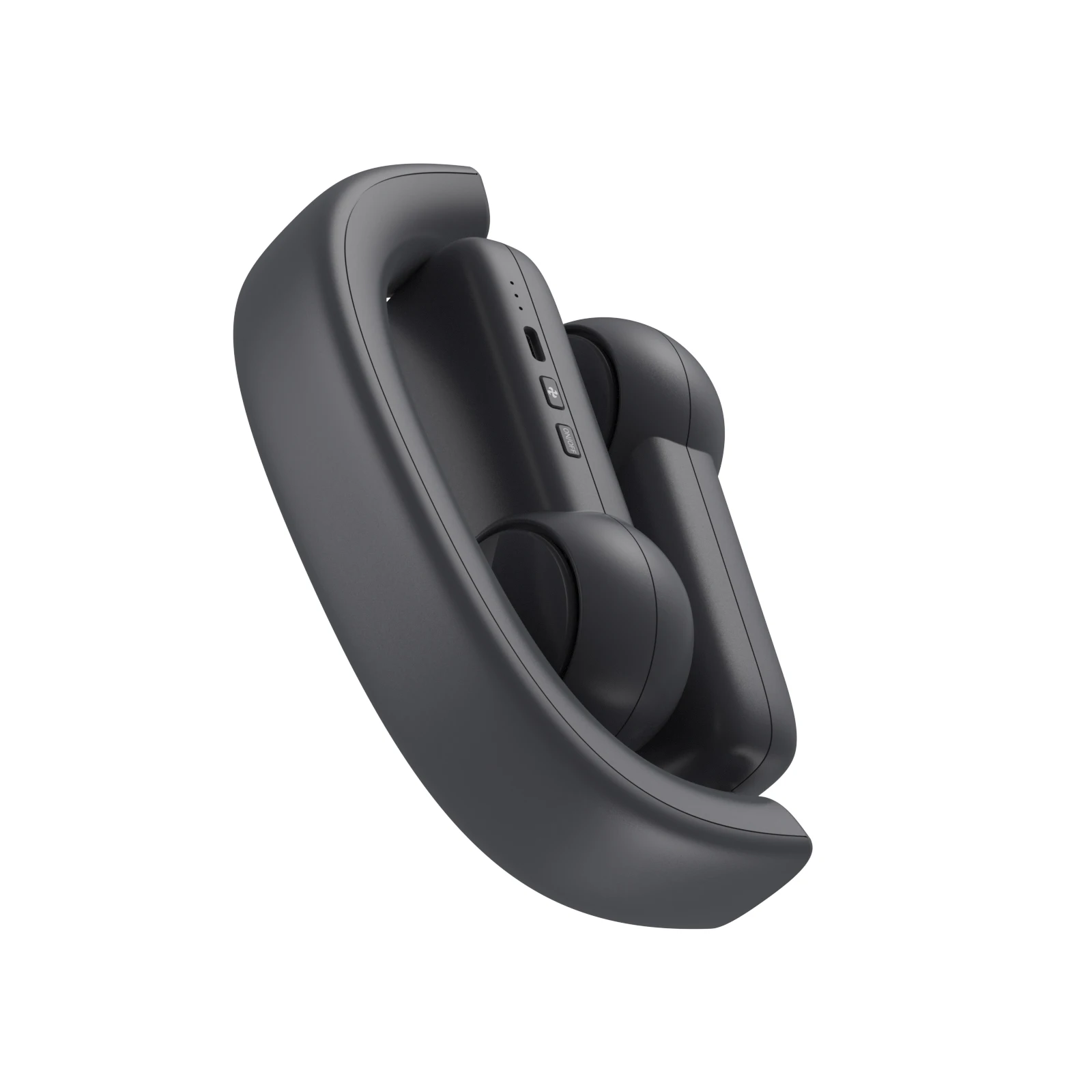 Rechargeable 2000 mah wearable air conditioners portable Wrap-around neck fans USB mini hanging fan