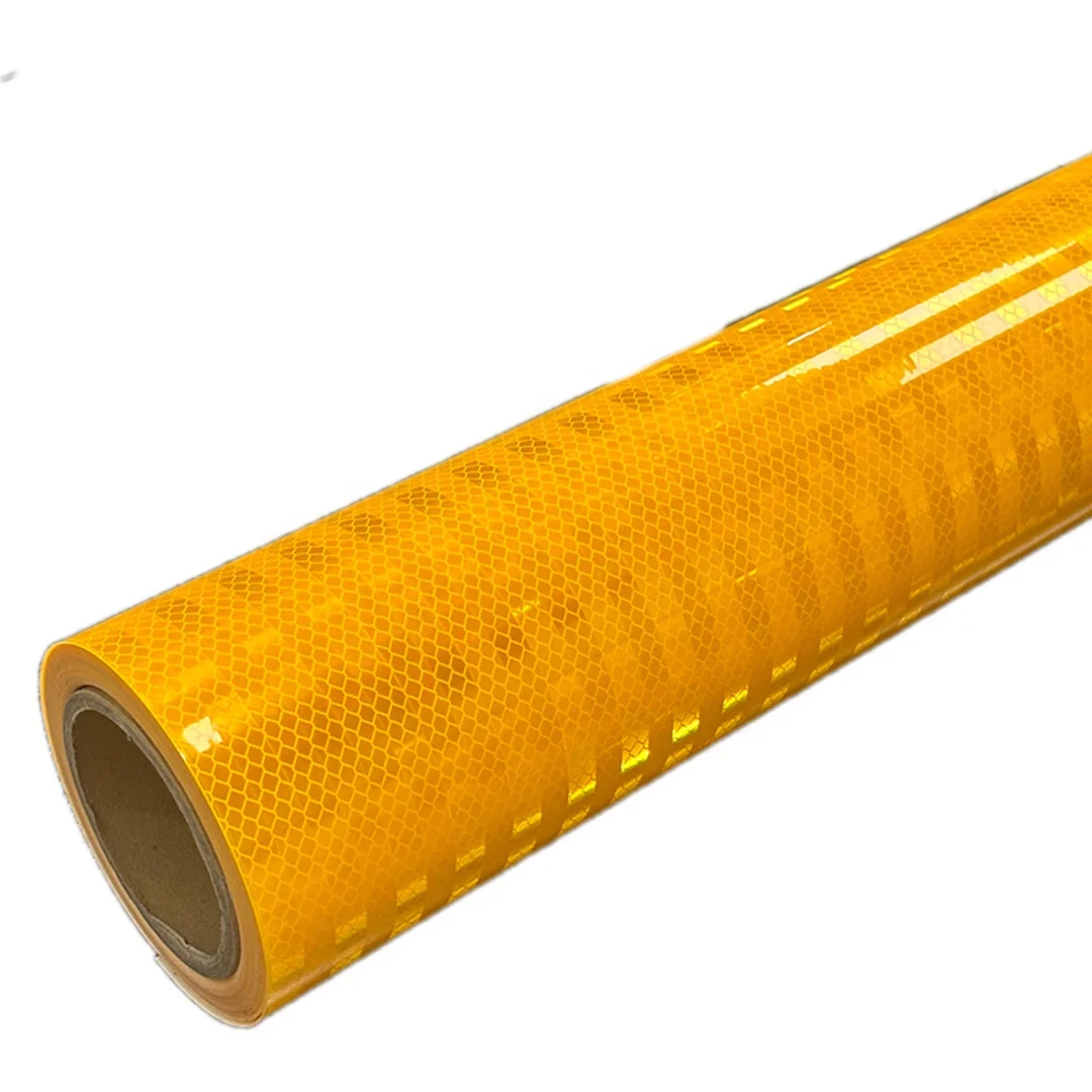 1.22m HIP  High Intensity Micro Prismatic Stop Traffic Sign Reflective Sheeting for Road