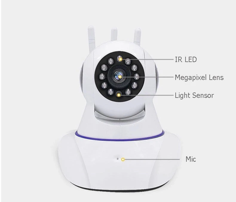 Mini HD 1080P Indoor PTZ Wireless wifi Surveillance Camera Home IP Camera