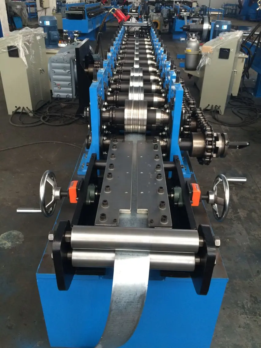 CD And UD Light Gauge Steel Framing Trough Type High Speed Keel Light Weight Metal Steel Stud And Track Roll Forming Machine