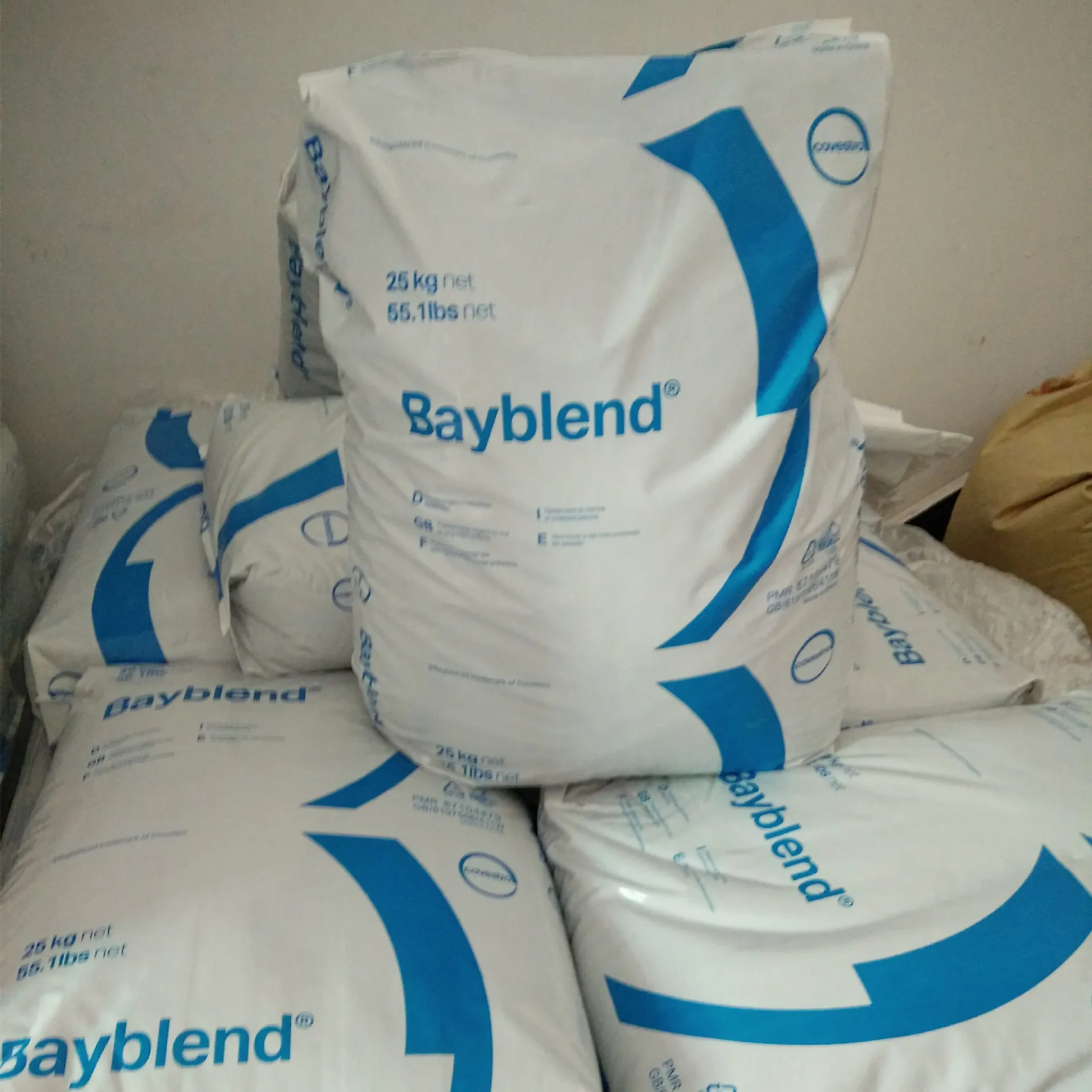 Легкая стабильность FR40 pc abs Смола цена Covestro Bayblend FR3008 pc/abs сплав сырье