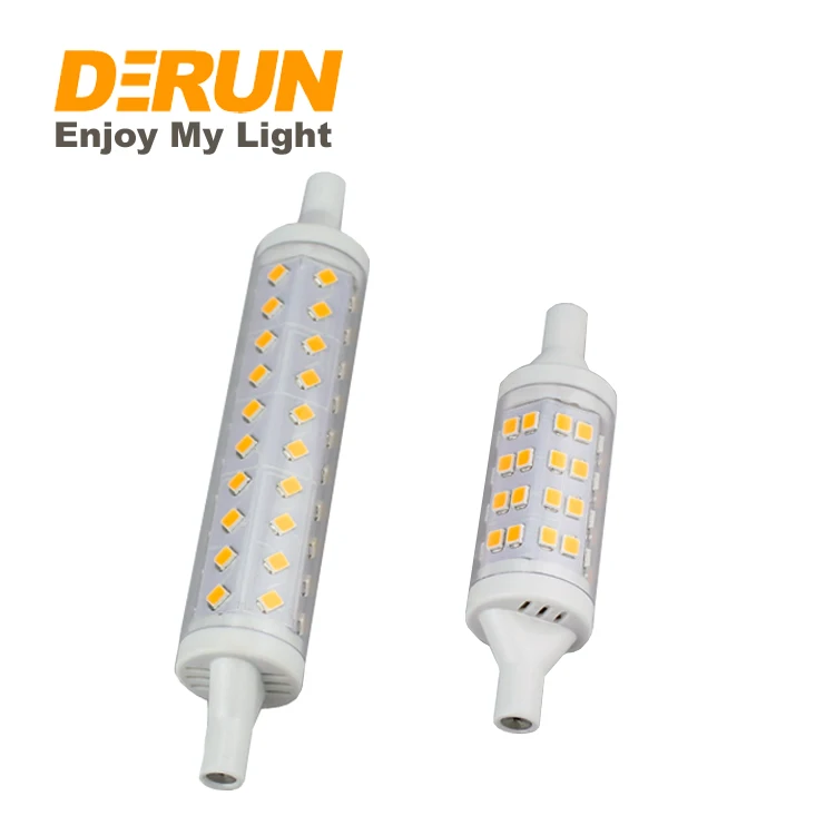 Hot sale 120V 230V New ERP double R7S base LED bulb 5W 7W 8W 9W 10W 15W J78 J118 Dimmable and energy saving LED lamp , LED-R7S