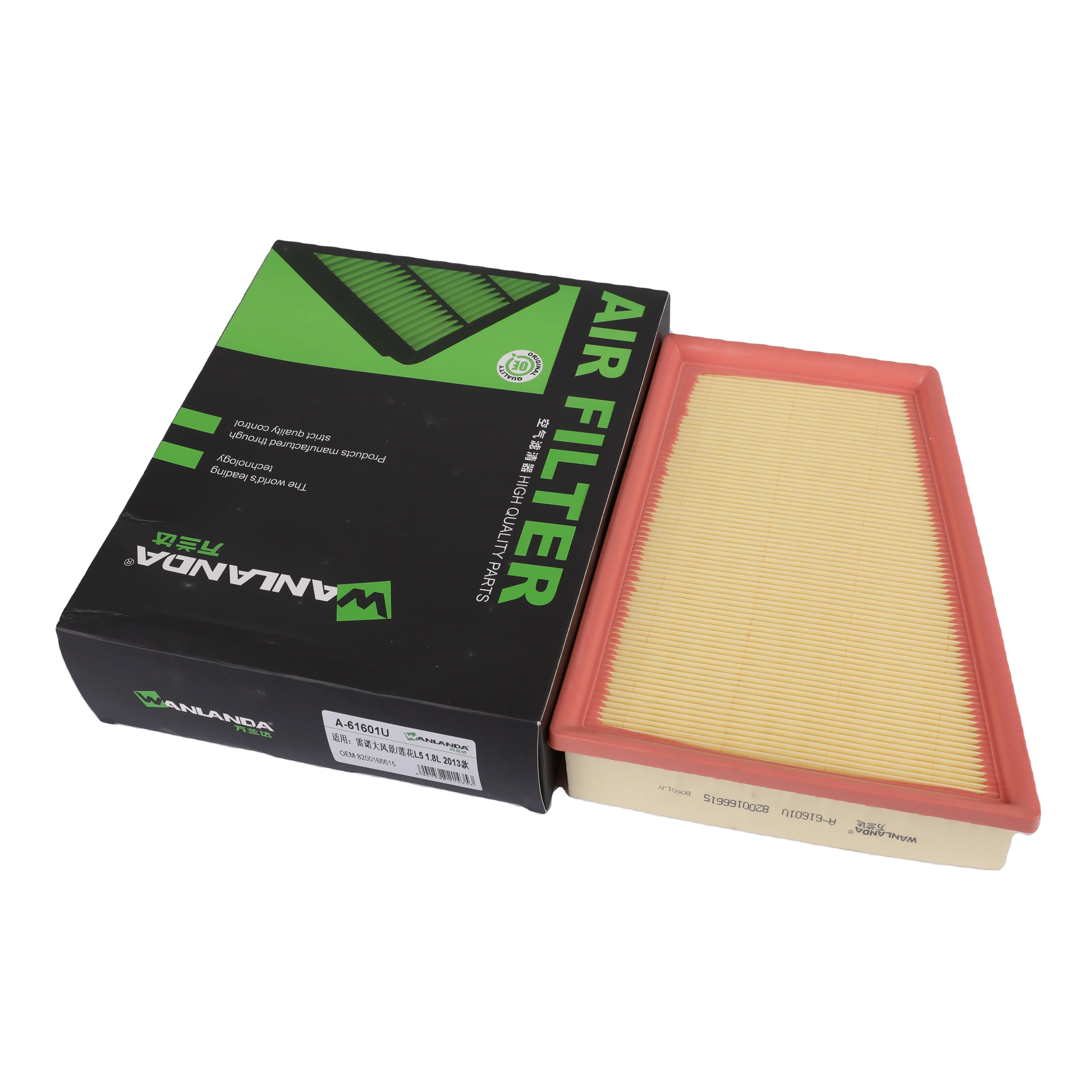 Superb and serviceable WANLANDA peugeot,  air filter OE NO. 8200371661,82 00 302 666